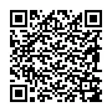 Código QR para número de teléfono +19892187150