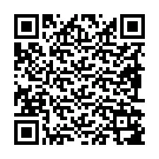 QR-code voor telefoonnummer +19892187496