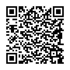 QR код за телефонен номер +19892189618