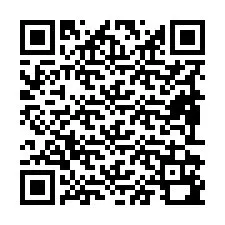 QR код за телефонен номер +19892190027