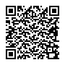 Codice QR per il numero di telefono +19892190093