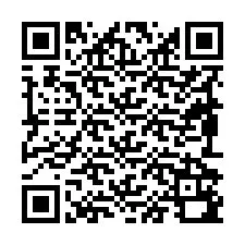 QR-koodi puhelinnumerolle +19892190204