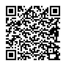 Codice QR per il numero di telefono +19892190227