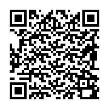 Codice QR per il numero di telefono +19892190261