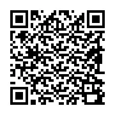 QR-koodi puhelinnumerolle +19892190279