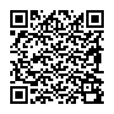 QR-koodi puhelinnumerolle +19892190380