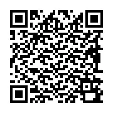 QR код за телефонен номер +19892190462