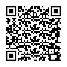 QR-код для номера телефона +19892190510