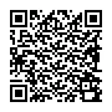 Codice QR per il numero di telefono +19892190792