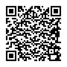 QR-koodi puhelinnumerolle +19892190933