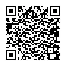 QR код за телефонен номер +19892190967