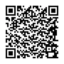 QR Code pour le numéro de téléphone +19892190972