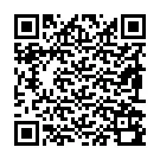 QR-код для номера телефона +19892190985