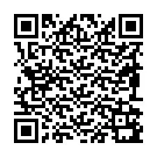 QR-koodi puhelinnumerolle +19892191004