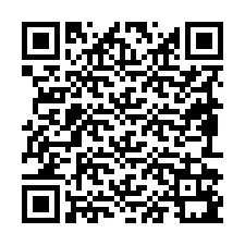 QR Code pour le numéro de téléphone +19892191008