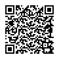 QR-code voor telefoonnummer +19892191088