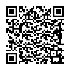 QR Code pour le numéro de téléphone +19892191092