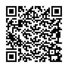 Codice QR per il numero di telefono +19892191180