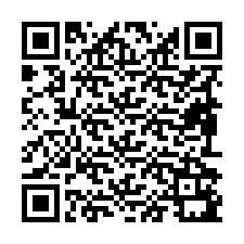 QR-koodi puhelinnumerolle +19892191247