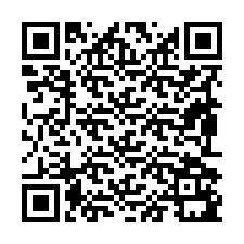 QR Code pour le numéro de téléphone +19892191325