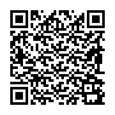 Kode QR untuk nomor Telepon +19892191365