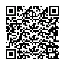 QR Code pour le numéro de téléphone +19892191622