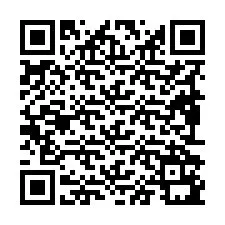 QR код за телефонен номер +19892191692