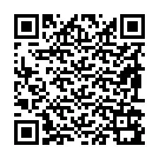 QR Code pour le numéro de téléphone +19892191855