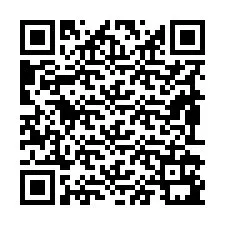 QR-koodi puhelinnumerolle +19892191865