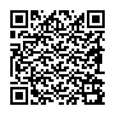 QR Code สำหรับหมายเลขโทรศัพท์ +19892191918