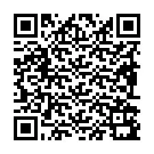 QR Code pour le numéro de téléphone +19892191932