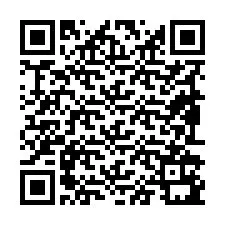 Código QR para número de teléfono +19892191979