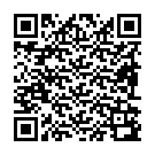 QR Code pour le numéro de téléphone +19892192037