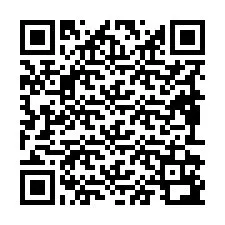 Código QR para número de teléfono +19892192042