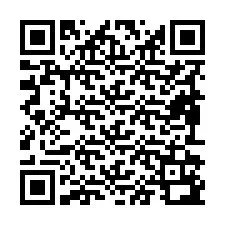 QR-koodi puhelinnumerolle +19892192047