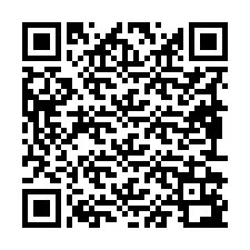 QR код за телефонен номер +19892192086