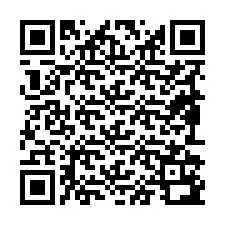 Kode QR untuk nomor Telepon +19892192119