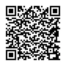 QR код за телефонен номер +19892192159