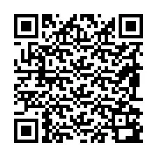 QR код за телефонен номер +19892192161