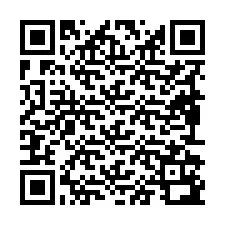 QR Code สำหรับหมายเลขโทรศัพท์ +19892192186