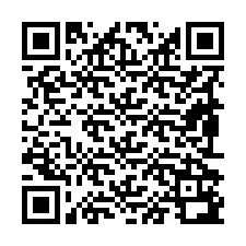 QR-koodi puhelinnumerolle +19892192295