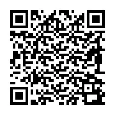 Código QR para número de telefone +19892192305