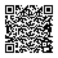 QR-код для номера телефона +19892192363