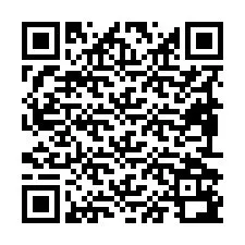 Kode QR untuk nomor Telepon +19892192383