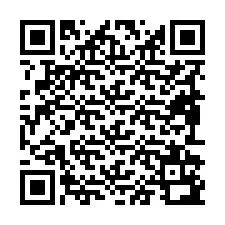 QR Code สำหรับหมายเลขโทรศัพท์ +19892192513