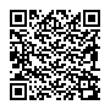 QR-код для номера телефона +19892192600