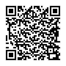 Codice QR per il numero di telefono +19892192676