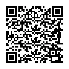 QR-koodi puhelinnumerolle +19892192684