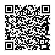 Codice QR per il numero di telefono +19892193234