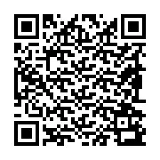 Código QR para número de telefone +19892193779